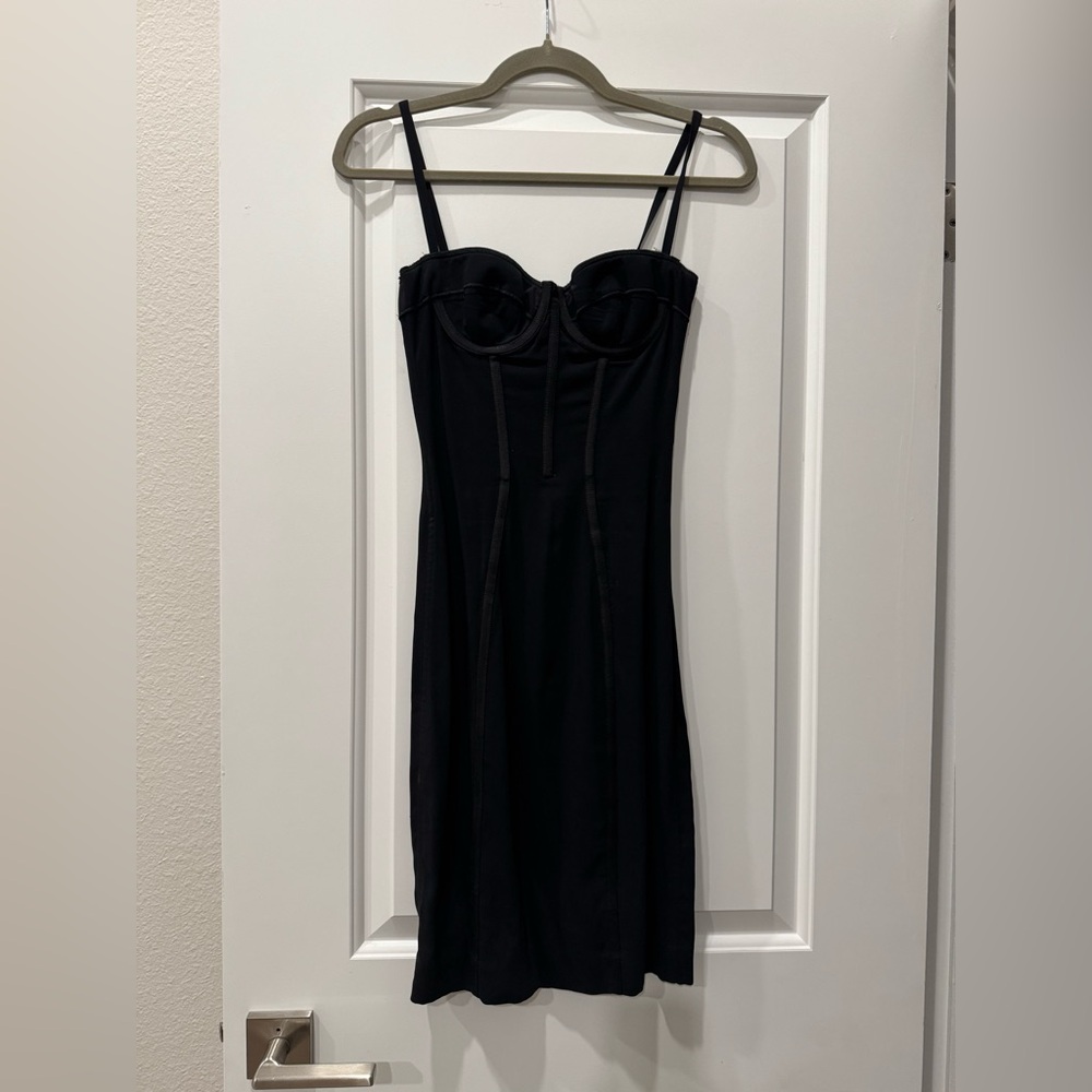 Dolce & Gabbana Black Dress- size 36 with real boning from Itlay.